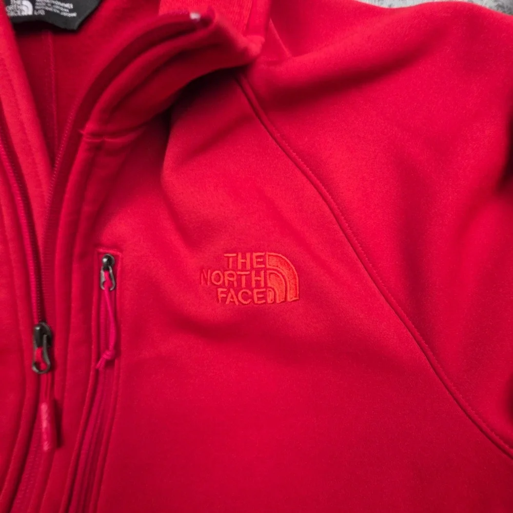 The North‎ Face Full Zip Fleece Lined Jacket Mens Large Red